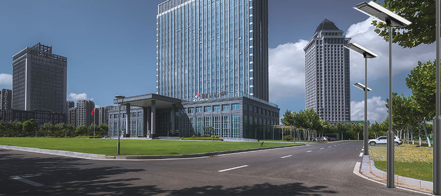 solar power street lamp