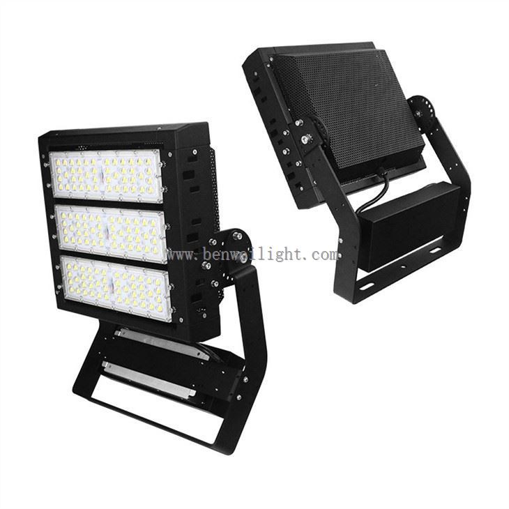 floodlights football pitch