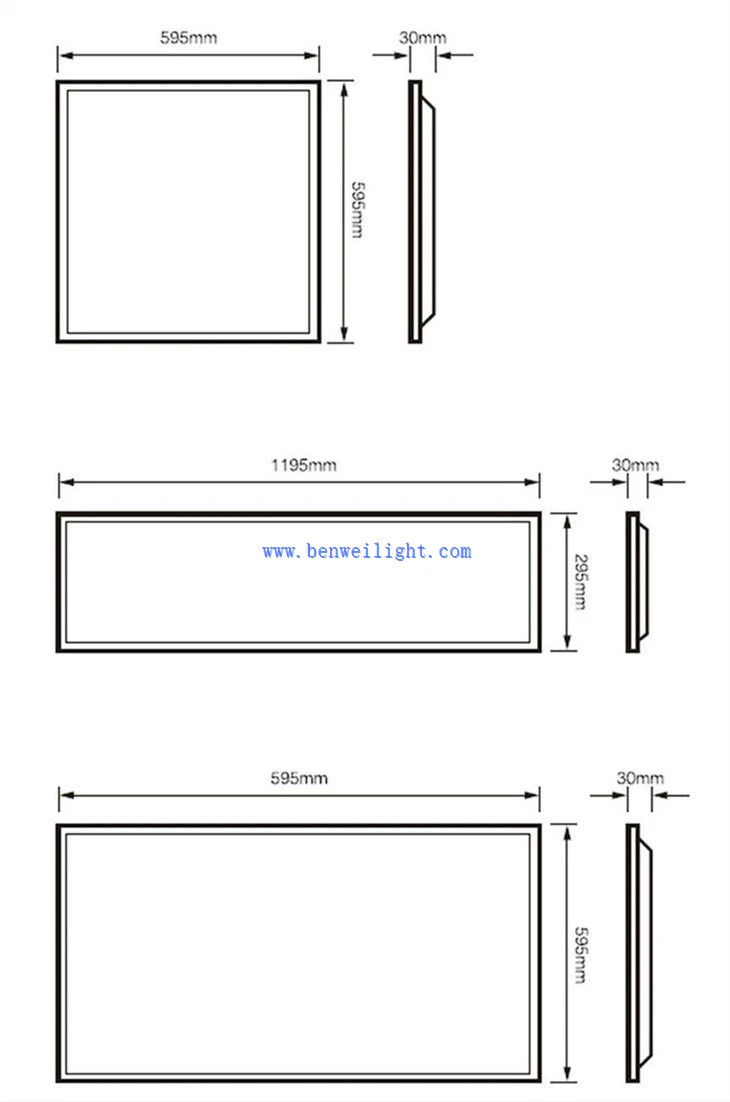 led panel light 600x600 48w