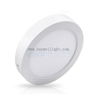 Lampu Panel Warna Ganda Permukaan LED Bulat