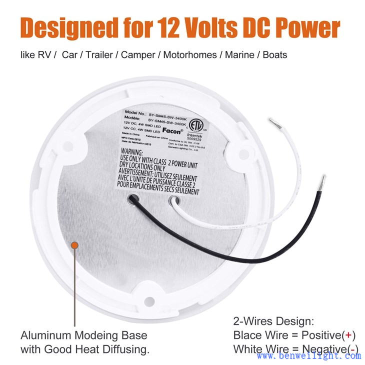 12 volt ceiling light for rv 1