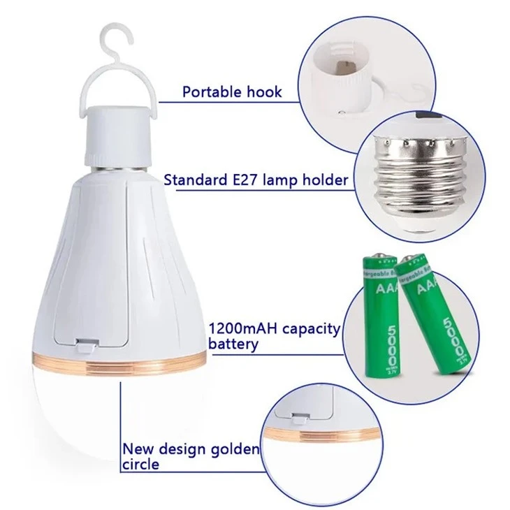 Portable Cordless Charging Emergency Bulb3