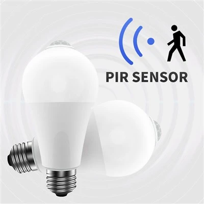 Lampu Bohlam LED Sensor Gerak 10W