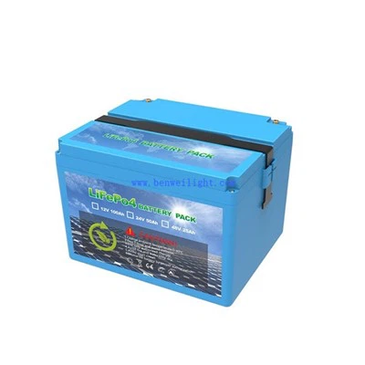 Baterai Siklus Dalam LiFePO4 Lithium 12V 100Ah