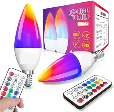 3W   E14   RGB   LED   Lampu