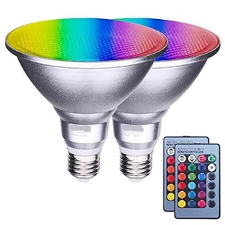 Bohlam Par38 LED berwarna-warni