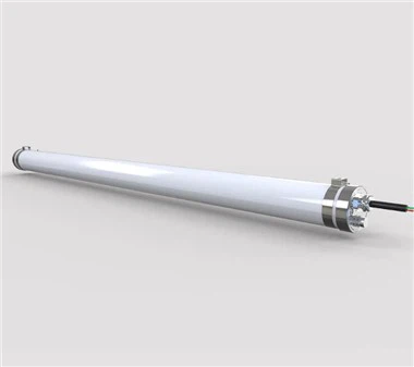 Pemasangan Langit-Langit Permukaan IP69K Waterproof Linear Triproof LED Tube Light