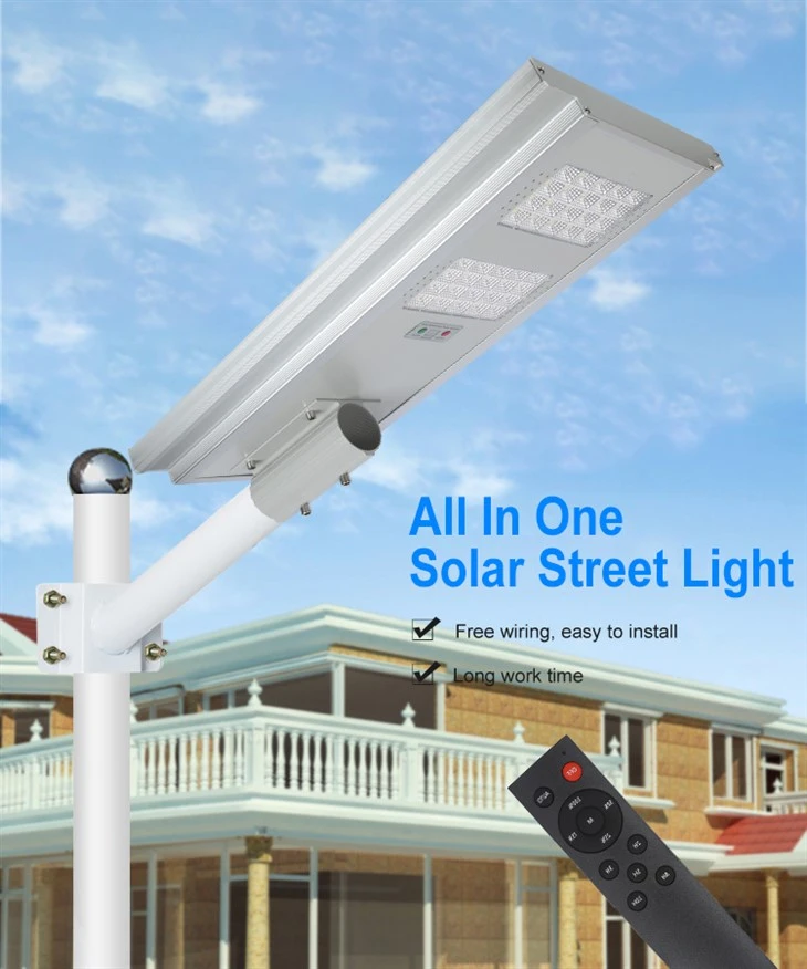 Lampu Jalan Tenaga Surya Dengan Remote