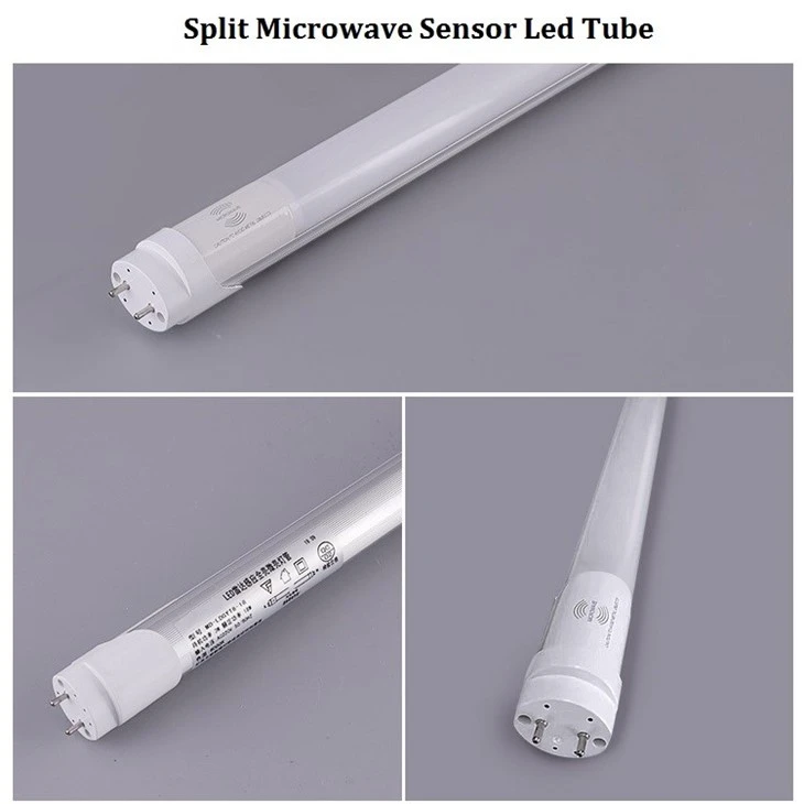 20W Dimmable Microwave Motion sensor T8 LED tube light