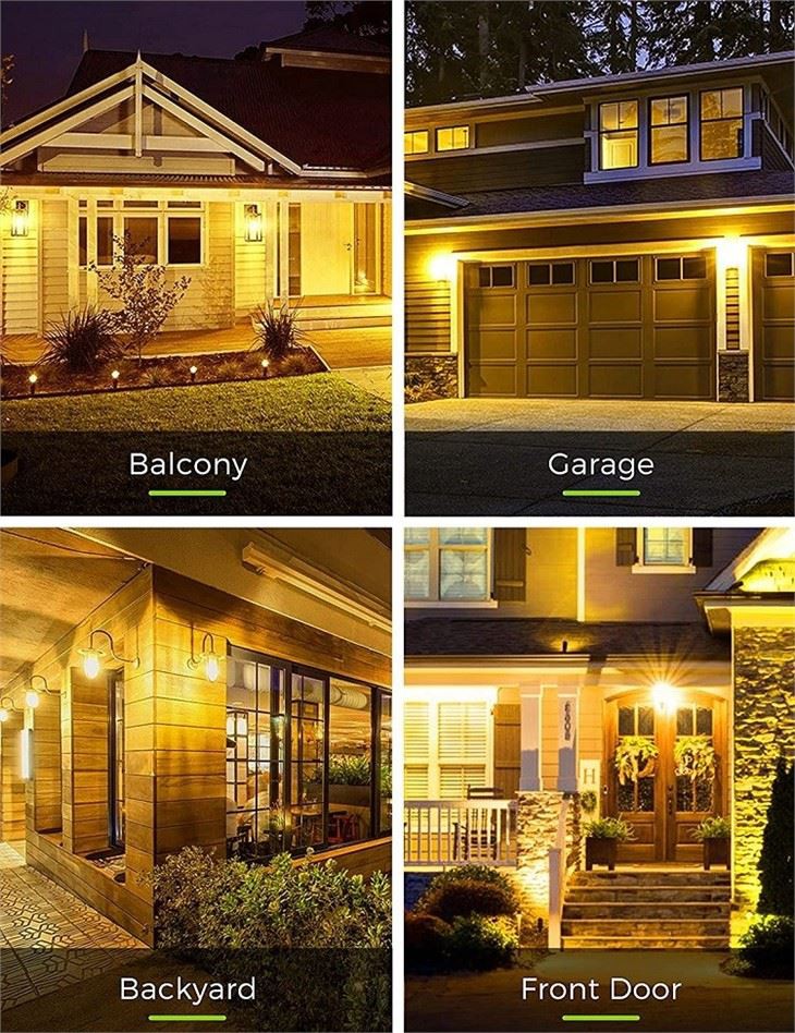 yellow light bulb application