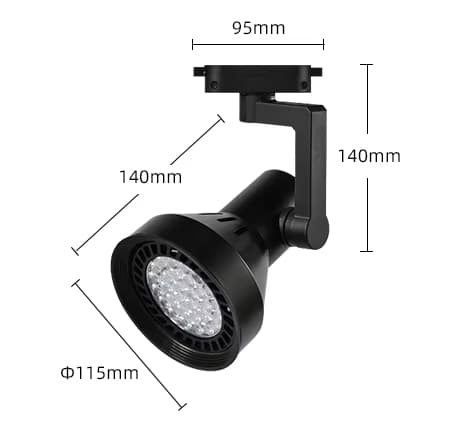 Full-spectrum 360° rotatable track plant grow light best