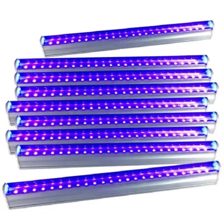 UV Black Light Bar, 25W Upgraded LED Blacklight Tube，395-405nm high quality