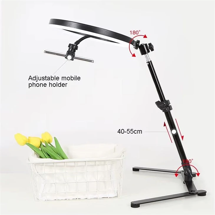 USB LED Ring Light with Tripod | Adjustable Color Temperature Phone Camera Light high quality