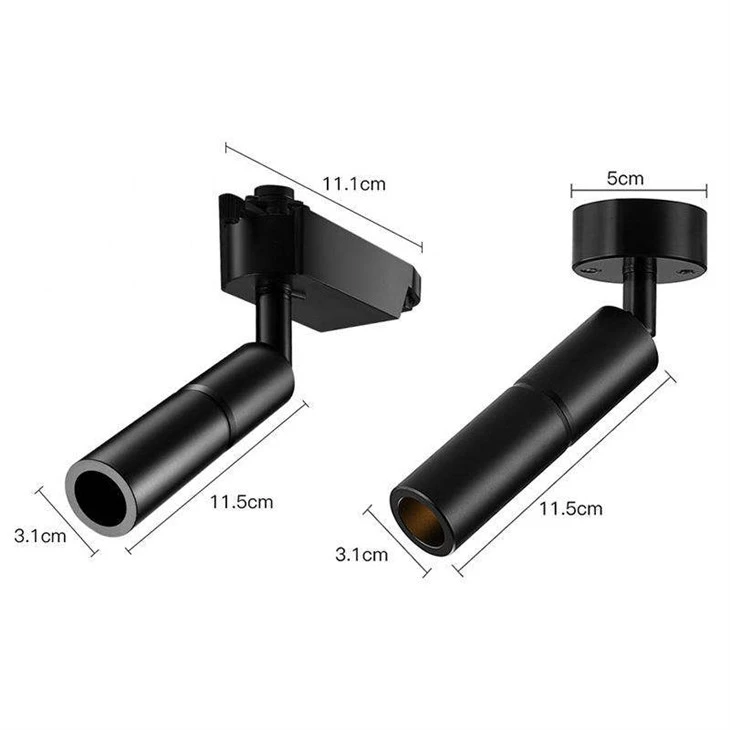 Hot Sale Zoomable LED Track Light Cob Chip Aluminum Body for Museum Art Gallery suppliers