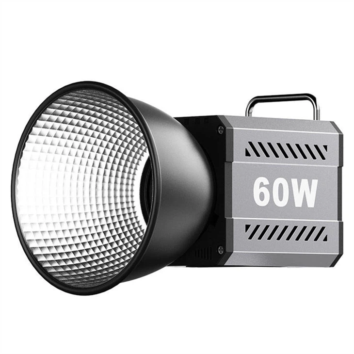 Lampu Fotografi COB 60W - Lampu Sorot Genggam Mini
