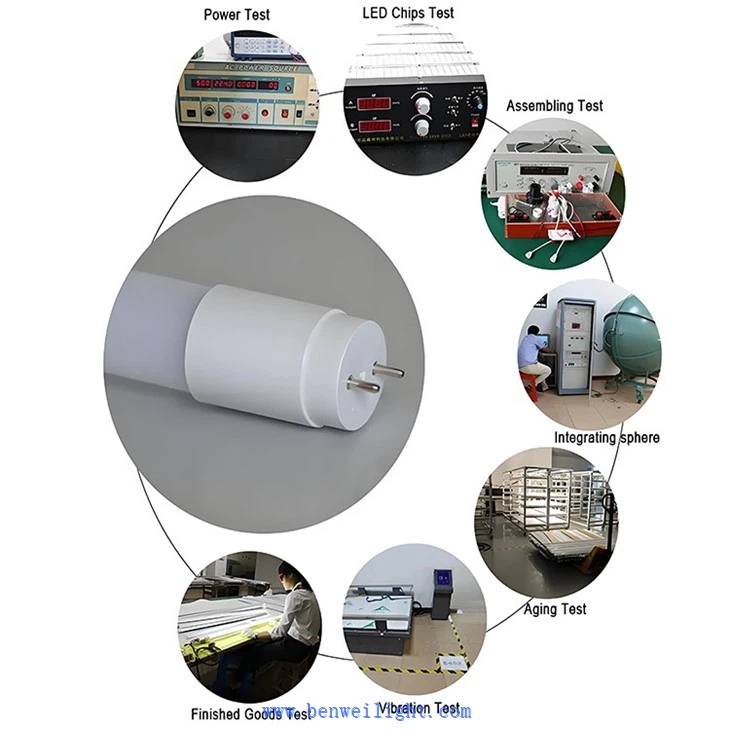 95+ CRI High-Efficiency T8 LED Linear Lamps For Warehouse Lighting suppliers