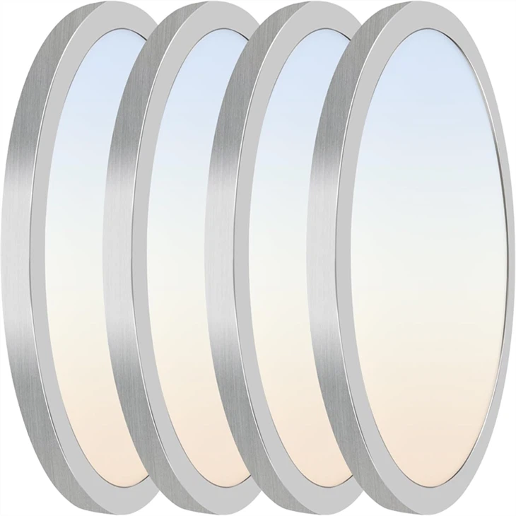 Lampu Langit-langit LED Flush Mount 24W 2400LM 3000K/4000K/5000K 3CCT Dapat Dipilih