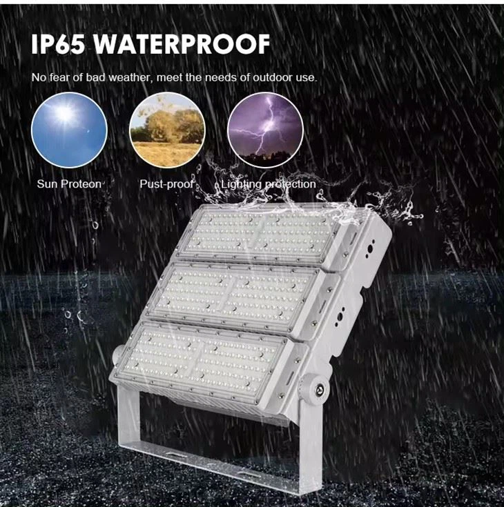 Lampu Terowongan Led Banjir Braket Ip65 yang Dapat Disesuaikan