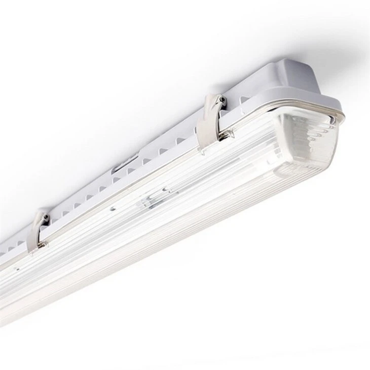 Lampu Reng Tabung Tunggal Tahan Air LED IP65