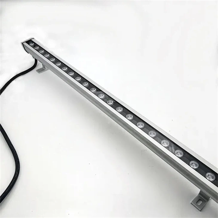 IP67 Tahan Air 36w Rgb Biru 18x3w Rgbw 4 in 1 Lampu Pencuci Dinding Led