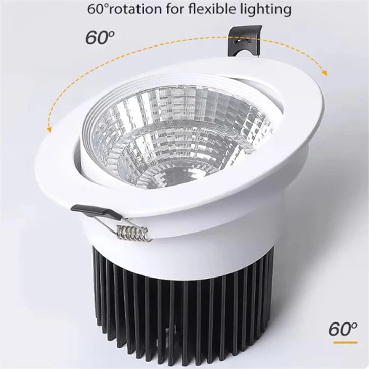 white downlights
