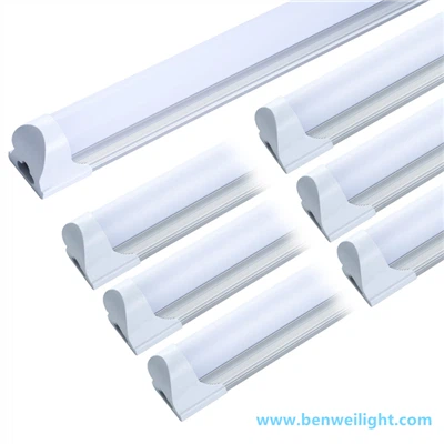 Lampu Toko LED T8 Terintegrasi 4FT: Perlengkapan Garasi yang Dapat Ditautkan 24W 6500K