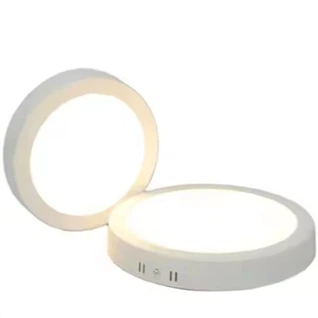 Lampu Langit-langit Panel Terpasang di Permukaan Bulat Led