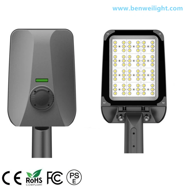 Smart 100W Street Light: 180LM/W, Photocell + Timing Control, 6 Modes best