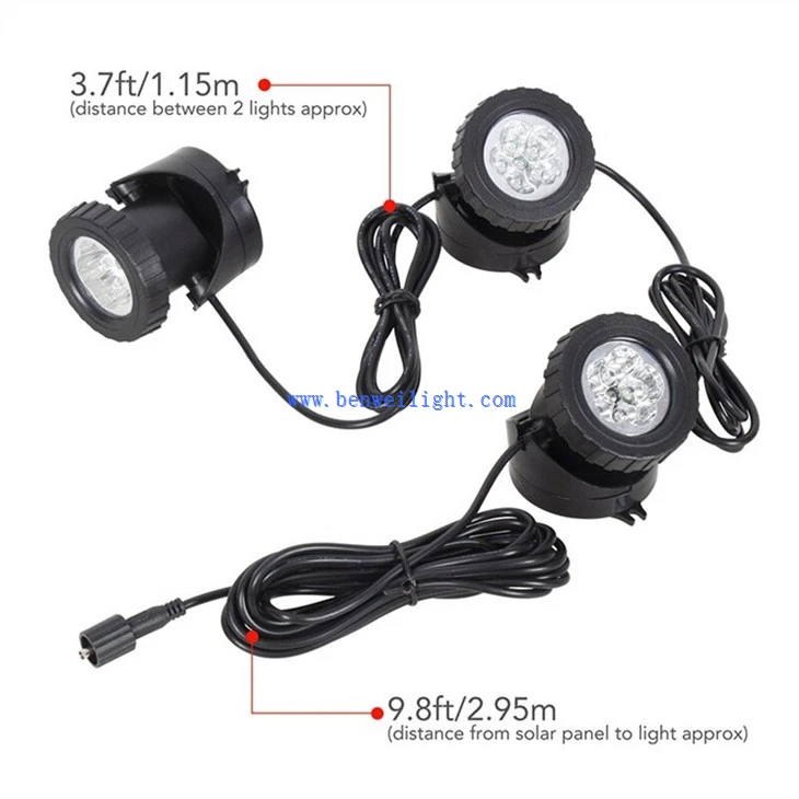 Solar LED Inground Plug Lawn Light (4)