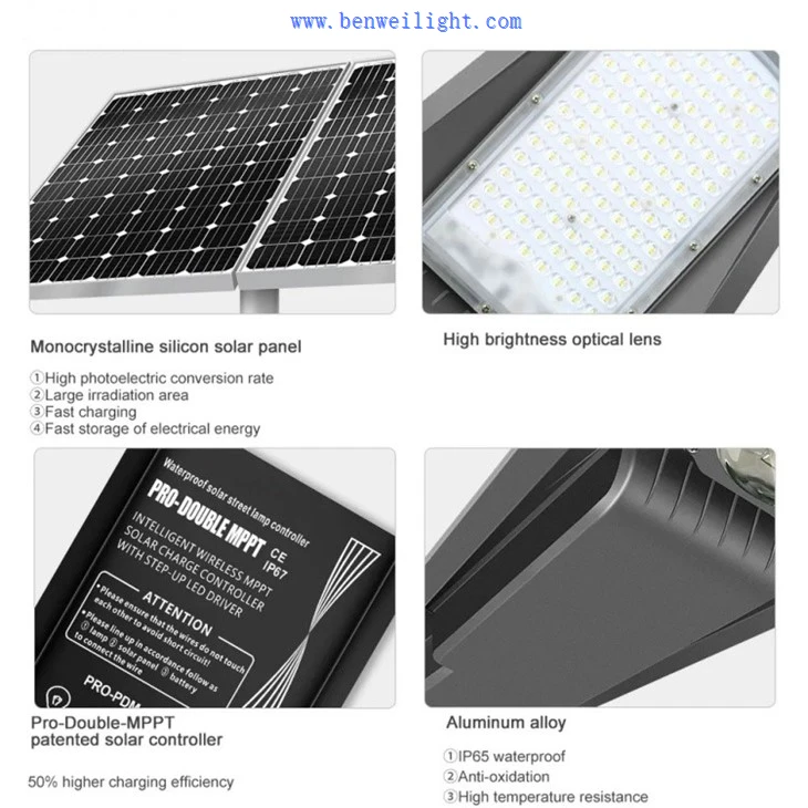 big solar street lights