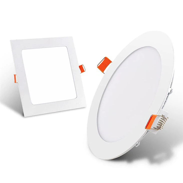 Lampu Panel LED Ultra Ramping Bulat Persegi