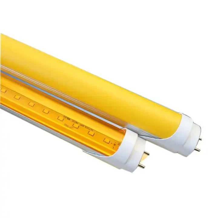 UV-Tabung Lampu LED T8 Tahan Ledakan T5-Cahaya Kuning Tahan